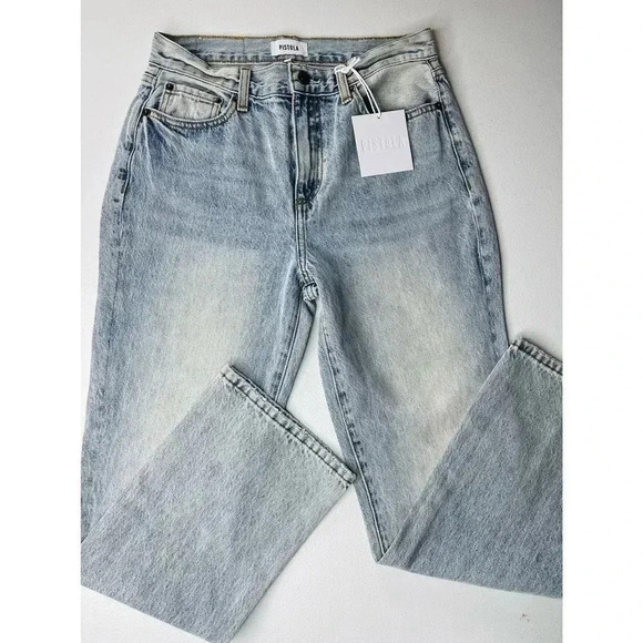 Pistola Lennon High Rise Cropped Boot Jean size 26 St Tropez - Picture 8 of 11